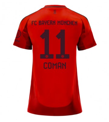 Bayern Munich Kingsley Coman #11 Hemmatröja Kvinnor 2024-25 Kortärmad